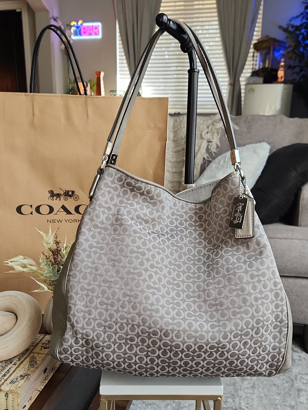 Coach Madison Phoebe Shoulder Bag